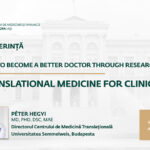 Prof. univ. dr. Péter Hegyi, personalitate de referință în medicina translațională, va susține o conferință la UMF Iași